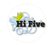 Klistermærke-transparent_folie-Hi_Five