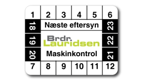 Klistermærke-kontrol-service-Brdr-Lauridsen-80x60-hvid