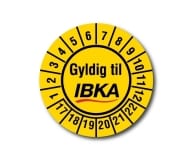 Klistermærke-kontrol-service-IBKA-ø30