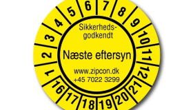 Klistermærke-kontrol-service-Zipcon-ø25
